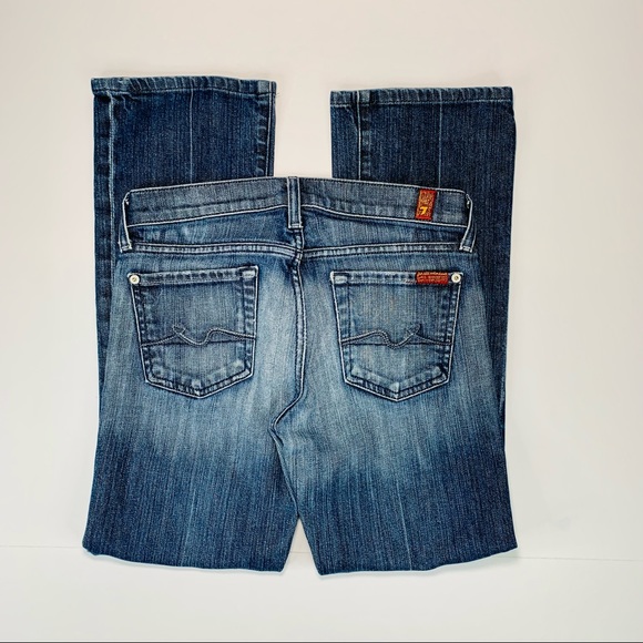 7 For All Mankind Denim - 7 for all Mankind jeans Bootcut jeans mid rise jeans stretchy women size 26